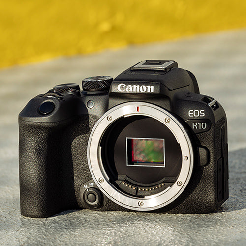 Canon EOS R10 body and Canon RF-S 18-150mm f/3.5-6.3 IS STM