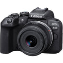 Canon EOS R10 body and Canon RF-S 18-45mm f/4.5-6.3 IS STM