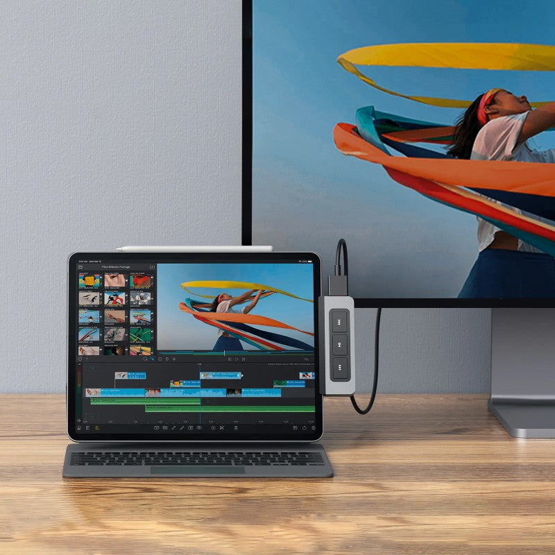 Hyper HyperDrive Media 6-in-1 USB-C Hub for iPad Pro/Air