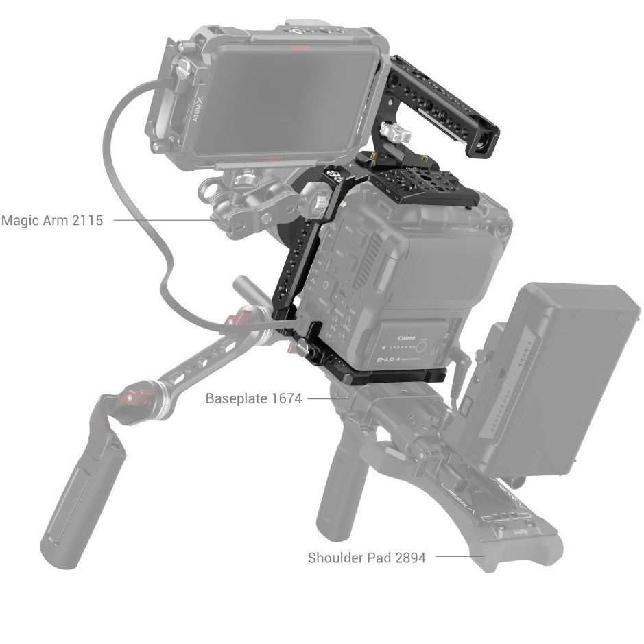 SmallRig Handheld Kit for Canon EOS C70 3899