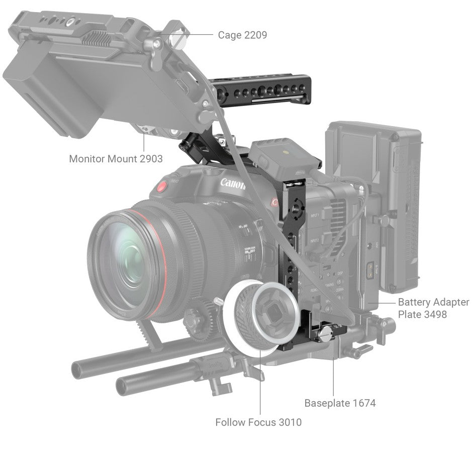 SmallRig Handheld Kit for Canon EOS C70 3899