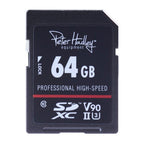 Peter Hadley 64GB SDXC Professional High Speed Class 10 UHS-2