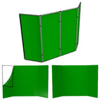 StudioKing Panoramic Background Green Screen FSF-240400PT 240x400cm