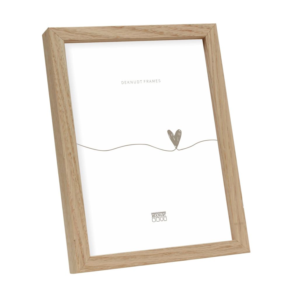 Deknudt Photo frame in solid oak 15x20cm S47DJ1