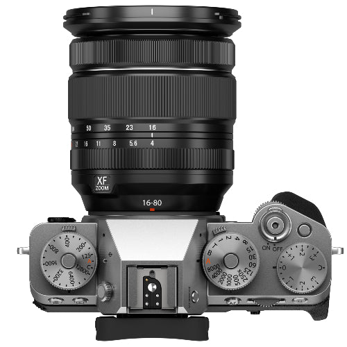 Fujifilm X-T5 silver + XF 16-80mm