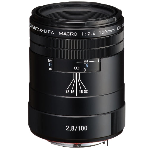Pentax 100mm f/2.8 HD DFA ED AW Macro black