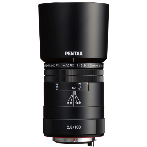 Pentax 100mm f/2.8 HD DFA ED AW Macro black