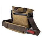Wotancraft Pilot Travel camera bag 2 litres - khaki brown