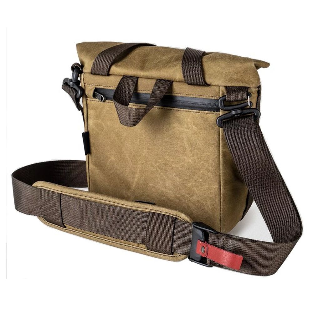 Wotancraft Pilot Travel camera bag 3.5 litres - khaki brown