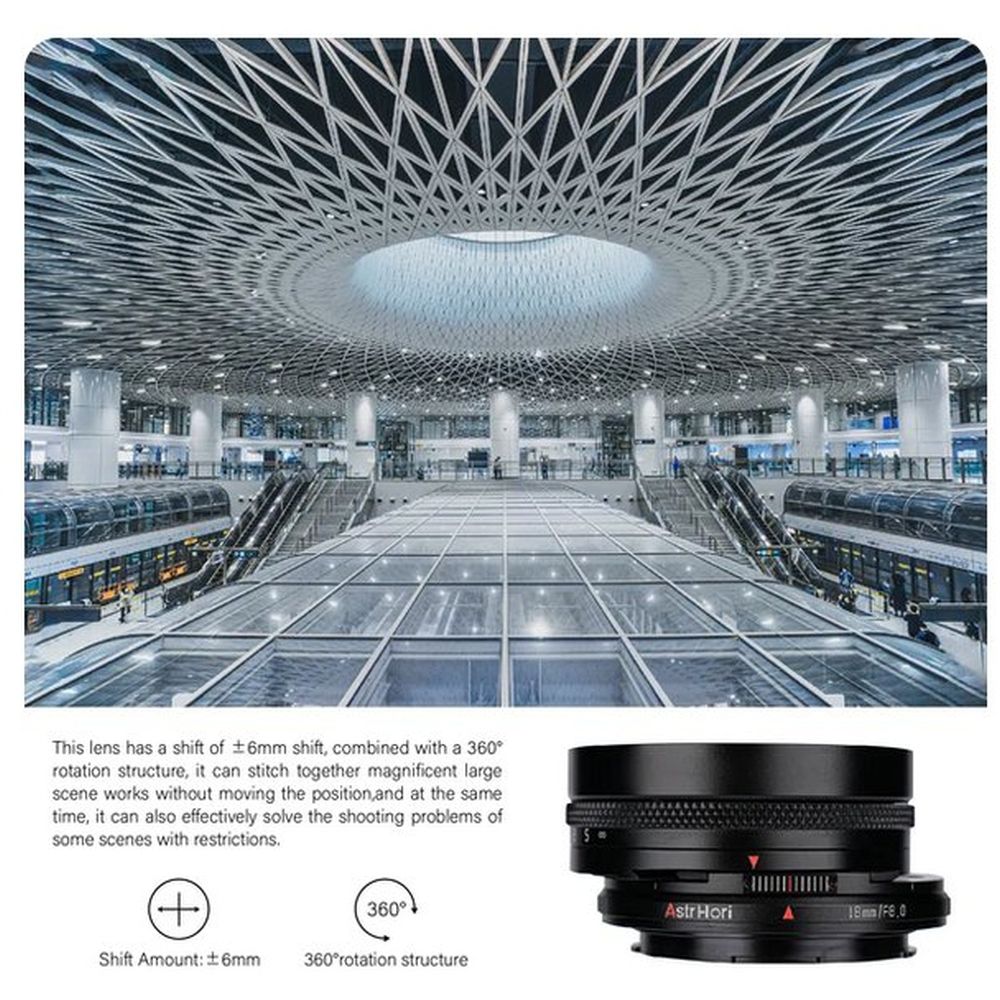 AstrHori 18mm f/8 Shift L-mount