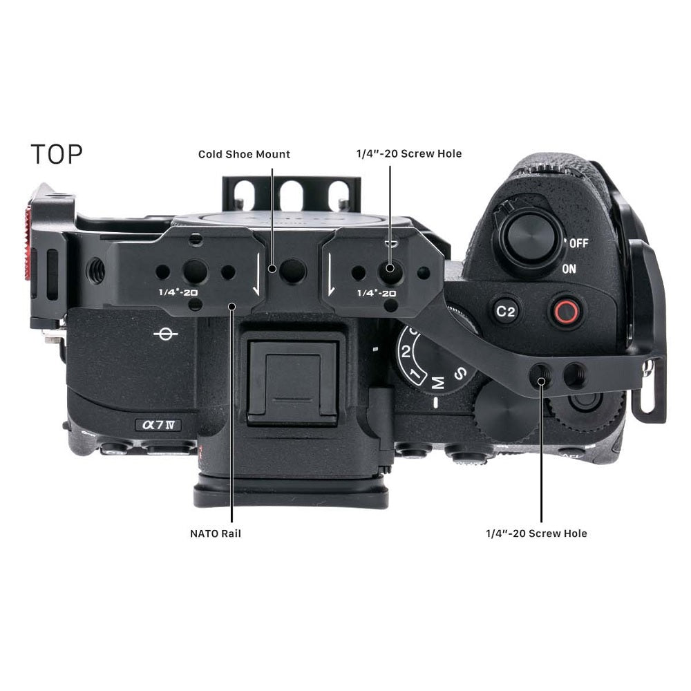 Tilta TA-T30-A-B Cage for the Sony a7 IV Basic Kit - Black