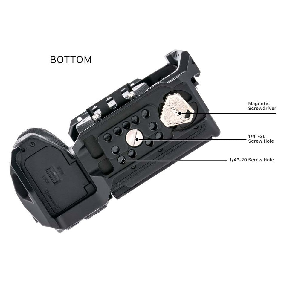 Tilta TA-T30-A-B Cage for the Sony a7 IV Basic Kit - Black