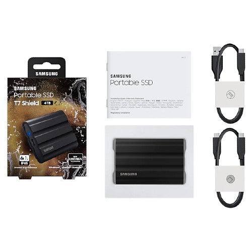 Samsung Portable SSD T7 Shield 4TB Black