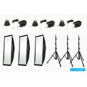 Nanlite FS200 Bi-colour LED triple kit (w/ light stand and softbox)