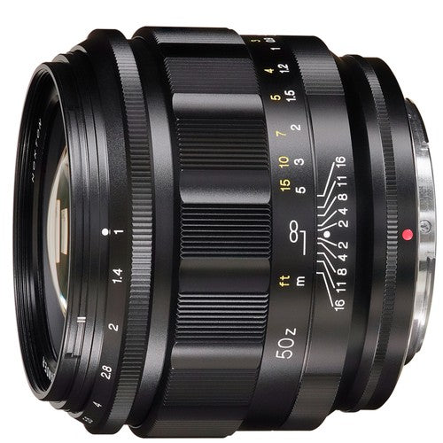 Voigtländer Nokton 50mm f/1.0 Aspherical Nikon Z - Black