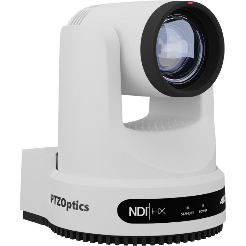 PTZOptics Move 4K, a 3th Gen PTZ Camera, 12X Optical Zoom - White
