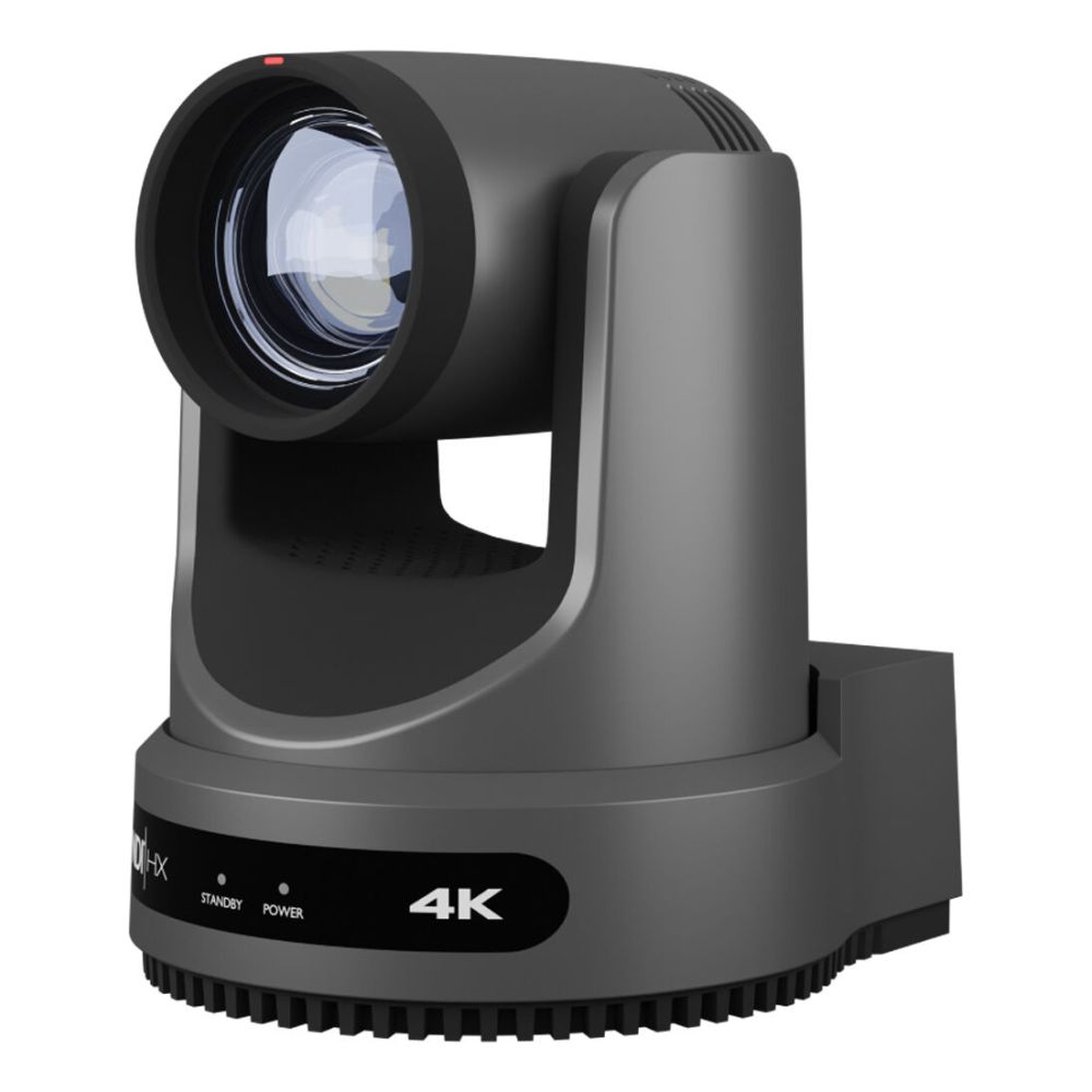 PTZOptics Move 4K, a 3th Gen PTZ camera, 12x Optical Zoom grey