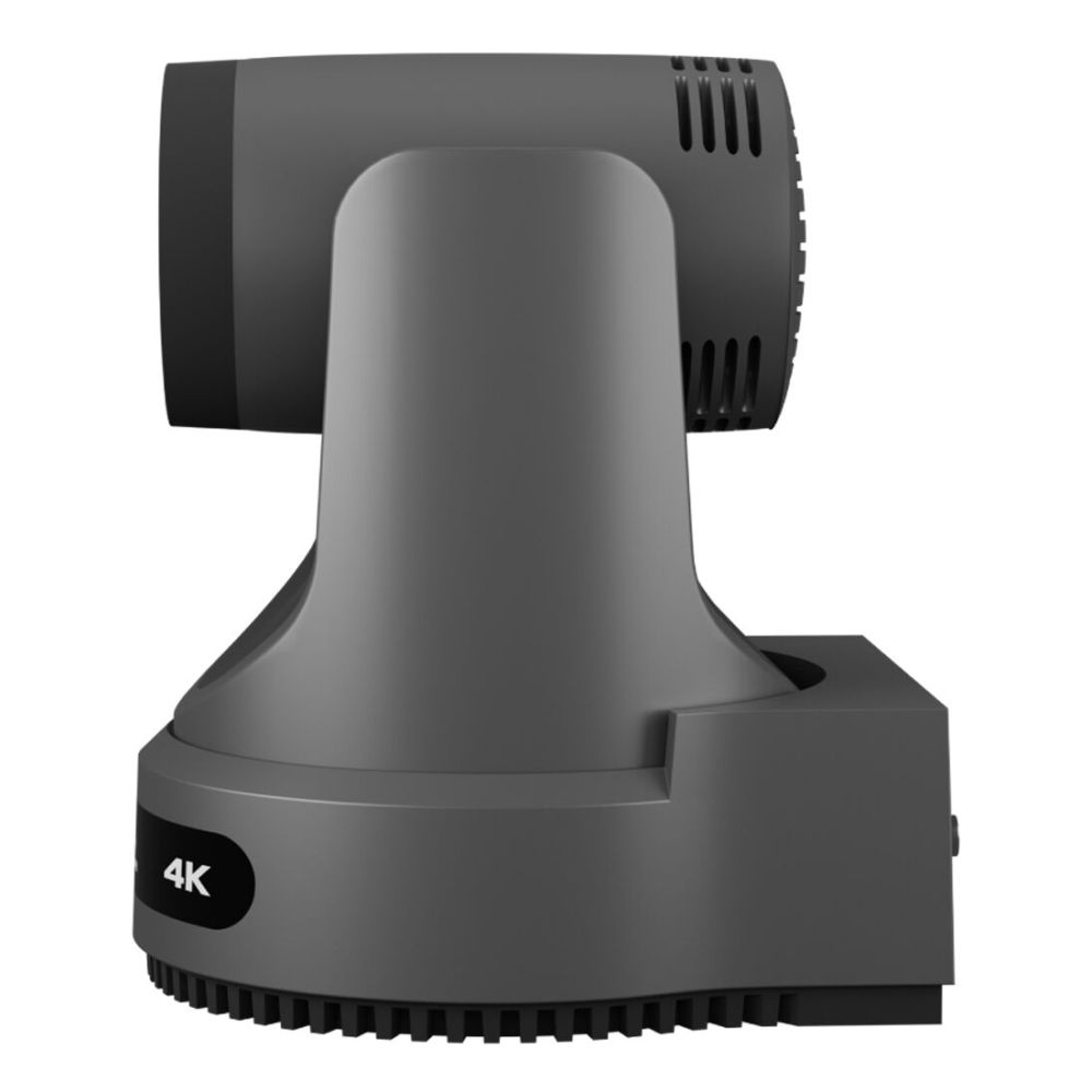 PTZOptics Move 4K, a 3th Gen PTZ camera, 12x Optical Zoom grey