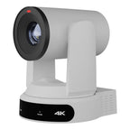 PTZOptics Move 4K, a 3th Gen PTZ camera, 30x Optical Zoom white