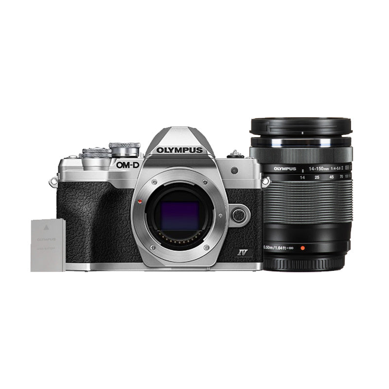 Olympus OM-D E-M10 Mark IV Silver + ED 14-150mm II Special Edition