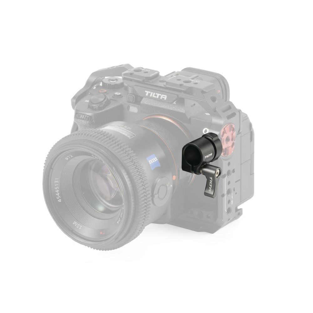 Tilta TA-15RH-1420F-B 15mm Rod Holder to 1/4"-20 Adapter (Front Mounted) - black