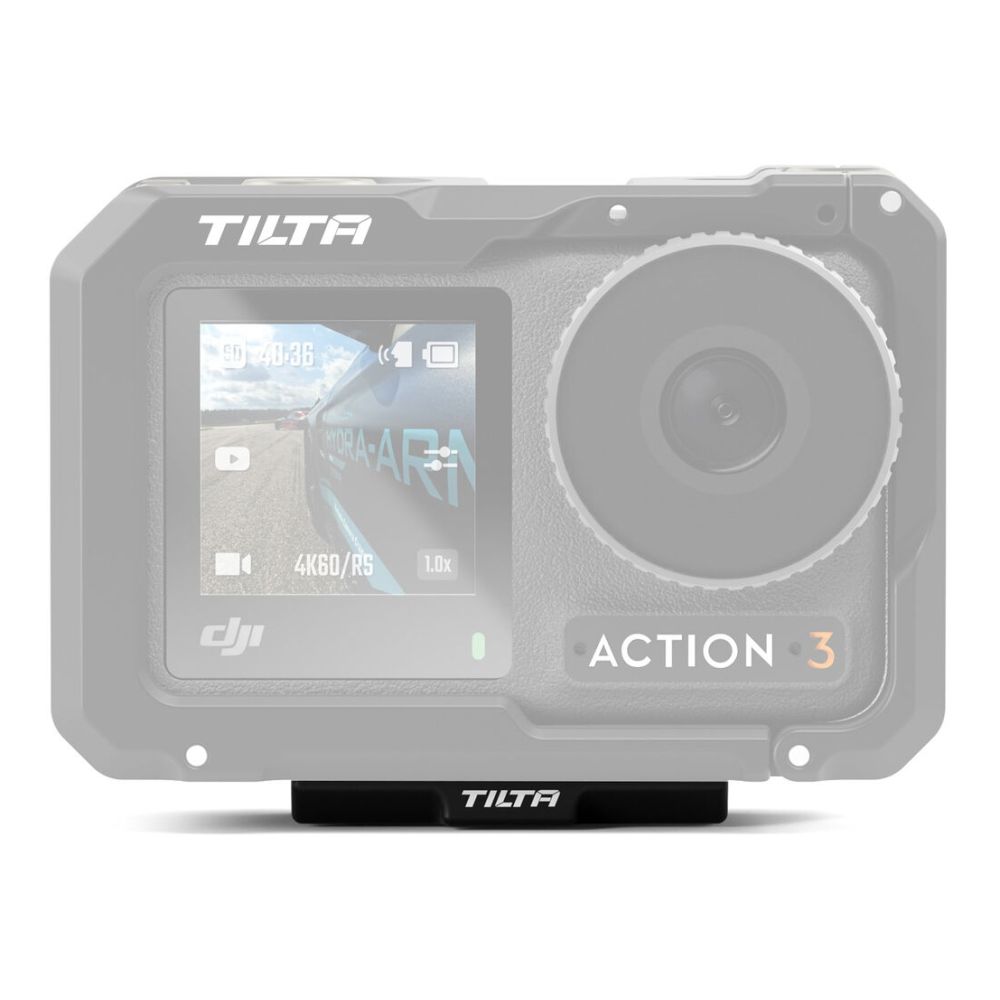 Tilta TA-T40-MBP-B Magnetic 1/4"-20 Mounting Baseplate for DJI Osmo Action series black