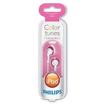 Philips SHE2648/27 In-Ear Earbuds - Pink/White