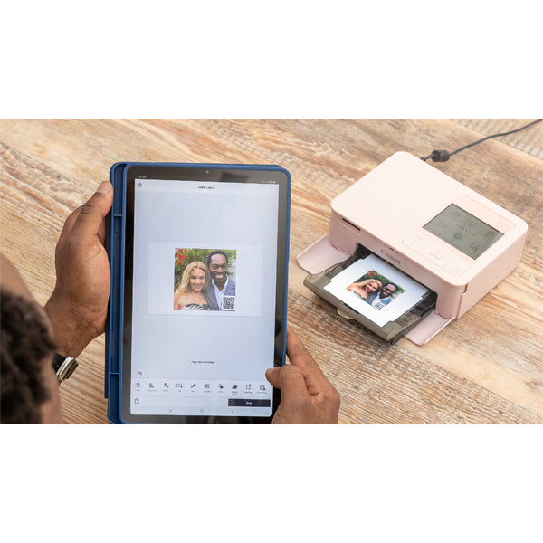 Canon SELPHY CP1500 Pink + RP-108 Paper 10X15, 108 prints