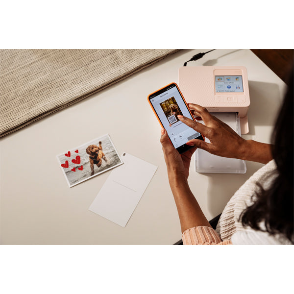 Canon SELPHY CP1500 Pink + RP-108 Paper 10X15, 108 prints