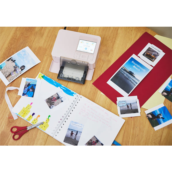 Canon SELPHY CP1500 Pink + RP-108 Paper 10X15, 108 prints