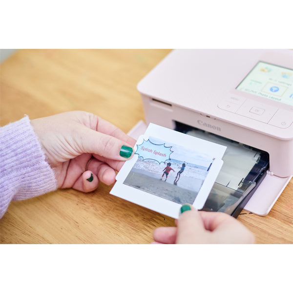Canon SELPHY CP1500 Pink + RP-108 Paper 10X15, 108 prints