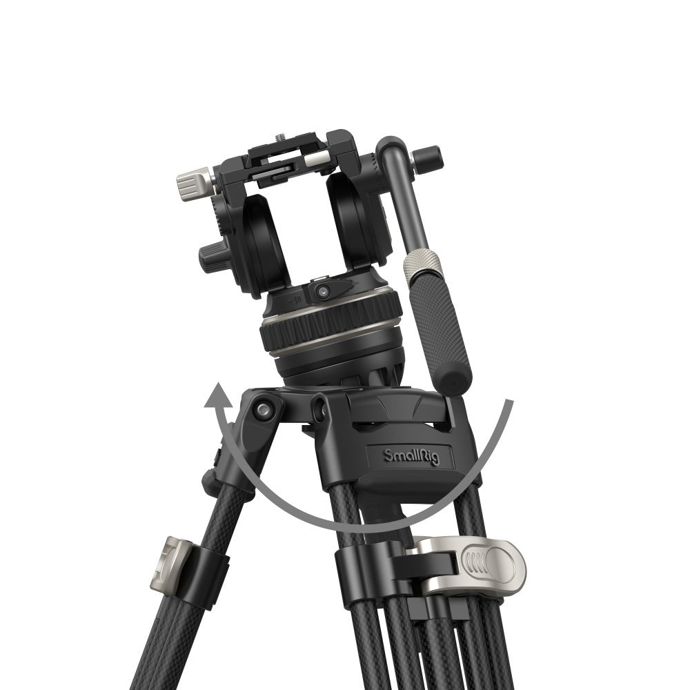 SmallRig 3989 Heavy-Duty Carbon Fiber Tripod Kit