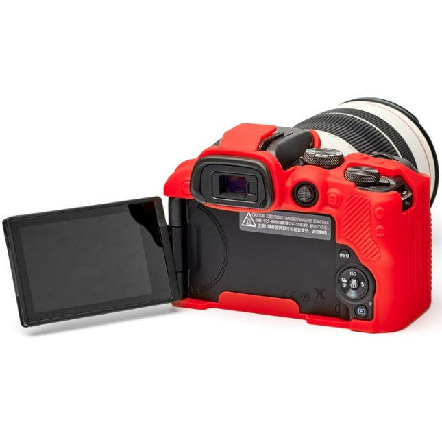 easyCover Body Cover for Canon R10 Red