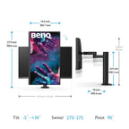 BenQ PD2705UA 27-inch 4K Ergo Monitor