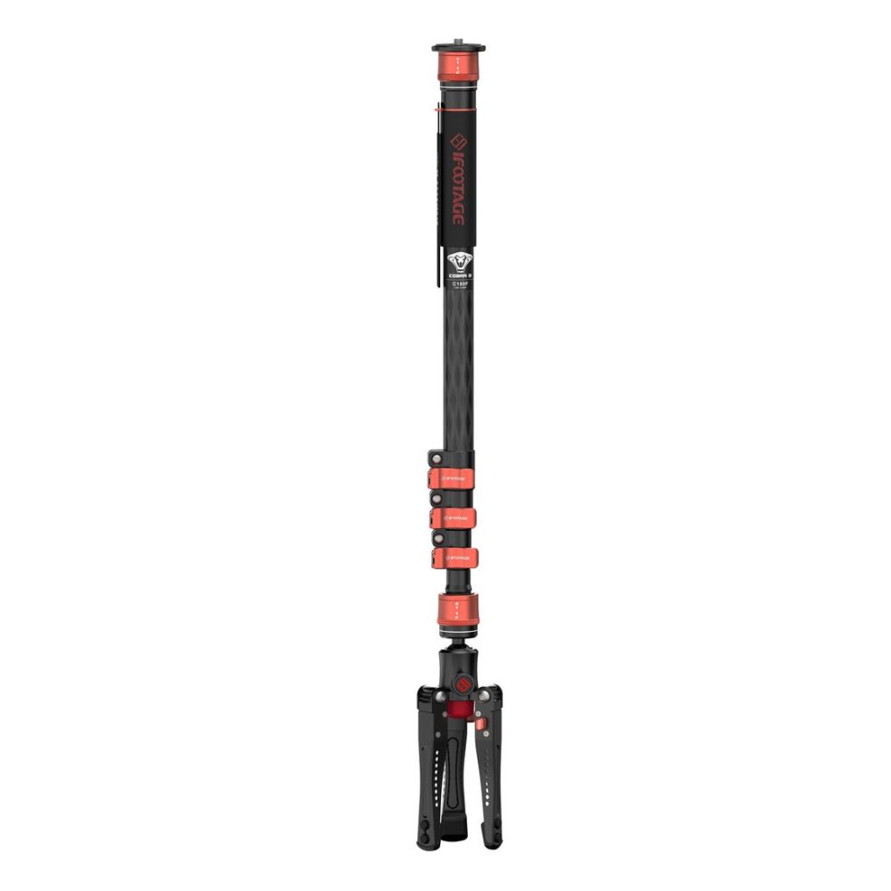 iFootage Cobra 3 Carbon fiber Flip lock Monopod CB3 C180F