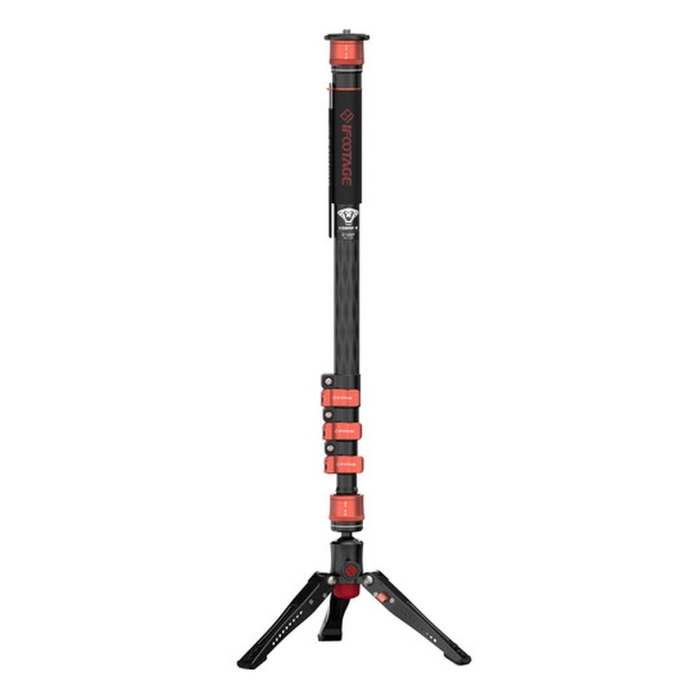 iFootage Cobra 3 Carbon fiber Flip lock Monopod CB3 C180F