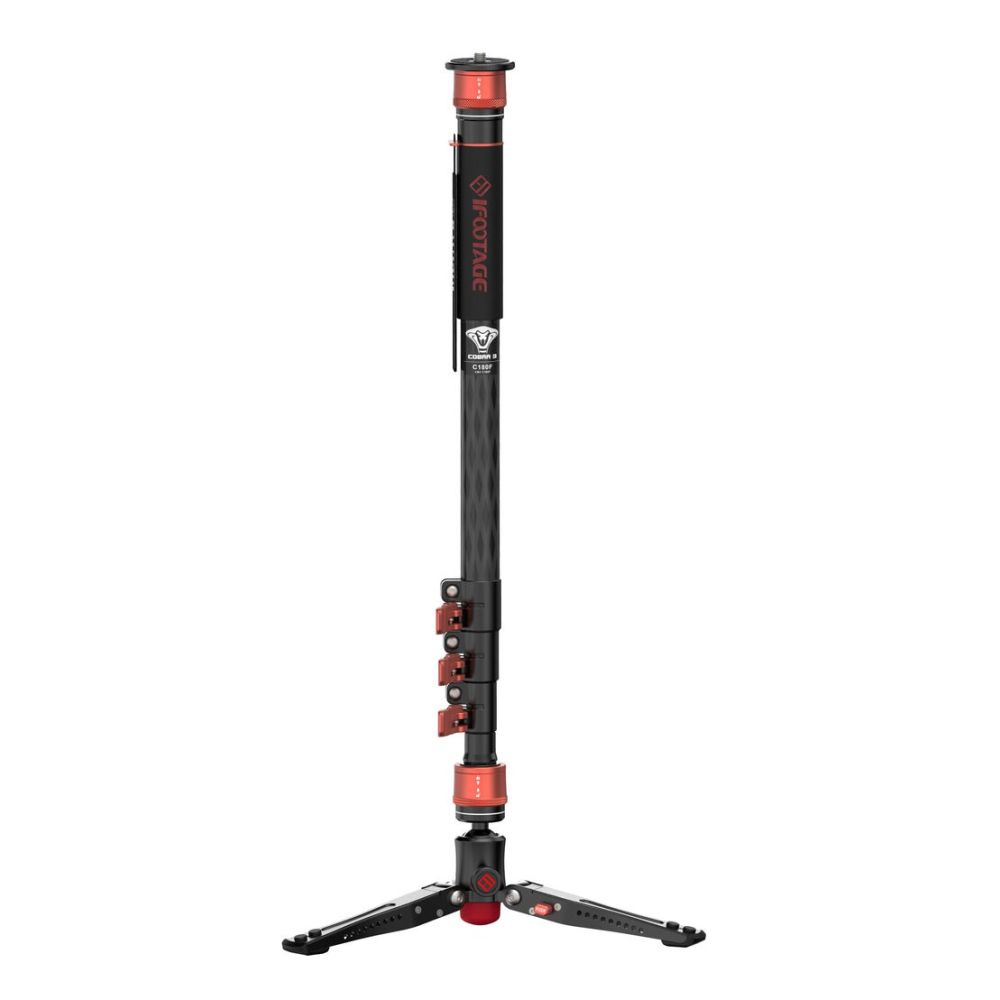 iFootage Cobra 3 Carbon fiber Flip lock Monopod CB3 C180F