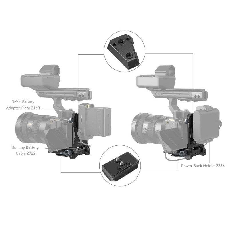 SmallRig Compact V-Mount Battery Mounting System 4064