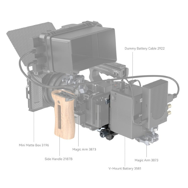 SmallRig Compact V-Mount Battery Mounting System 4064