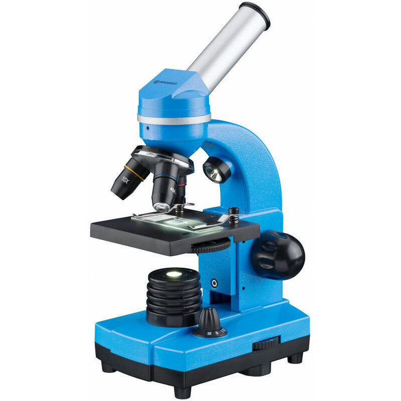 BRESSER JUNIOR Biolux SEL Student Microscope blue