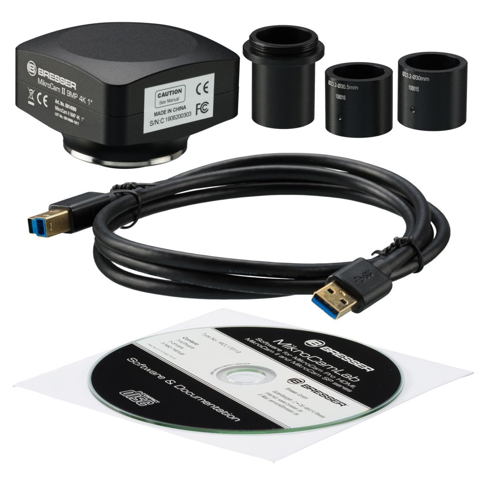 Bresser MikroCamII 9MP 4K 1" Microscope Camera