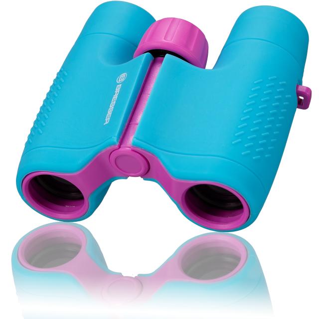 BRESSER JUNIOR 6x21 children's binoculars in various colours blue