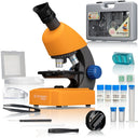 BRESSER JUNIOR Microscope Set with Accessories and Transport Case