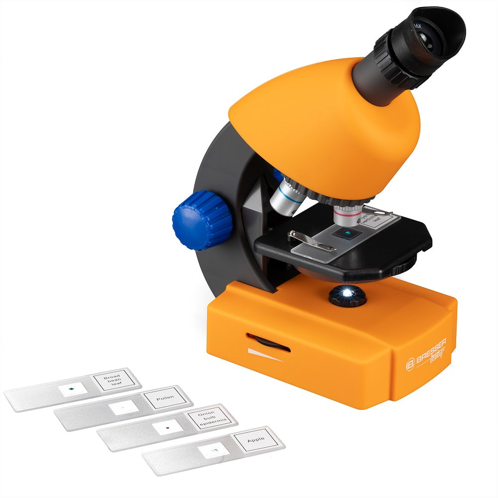 BRESSER JUNIOR Microscope Set with Accessories and Transport Case