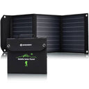 BRESSER Mobile solar charger 40 watts with USB and DC connection