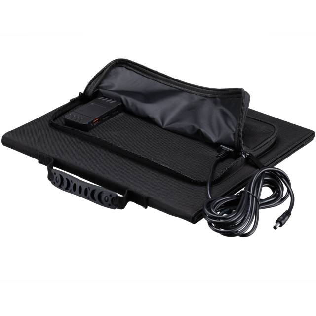 BRESSER Mobile solar charger 40 watts with USB and DC connection