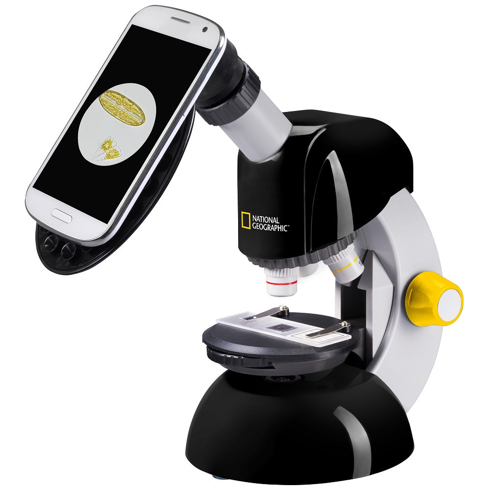 NATIONAL GEOGRAPHIC Telescope and Microscope Set with Smartphone Adapter