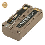 Jupio Sony NP-F550 Ultra C 3350mAh battery with USB-C input
