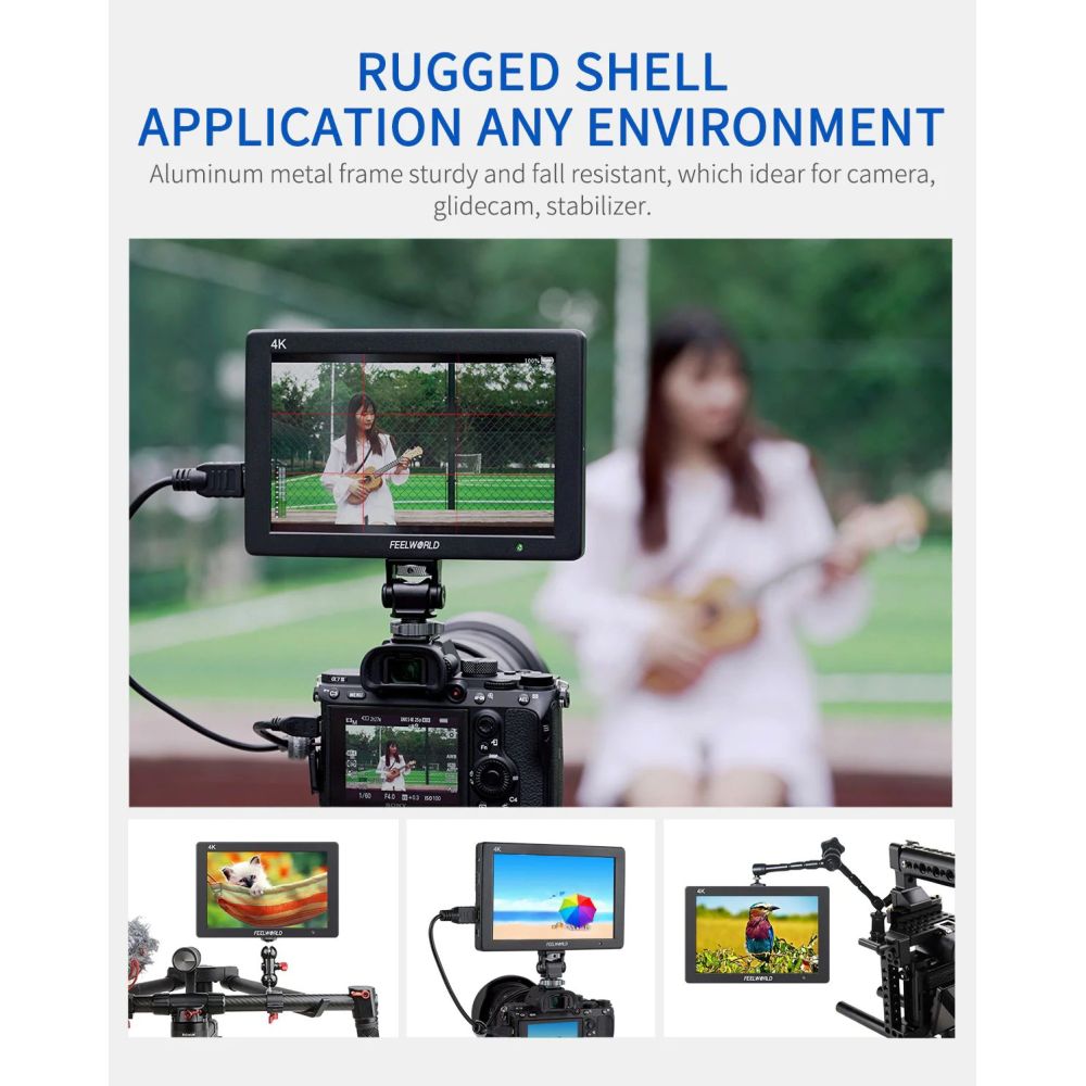 Feelworld T7 PLUS 7'' 4K Aluminum HDMI Monitor