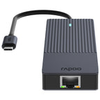 Rapoo USB-C Multiport Adapter, 6-in-1